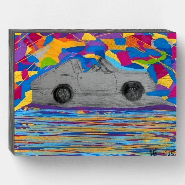 Wood Box Sign (Front Horizontal)