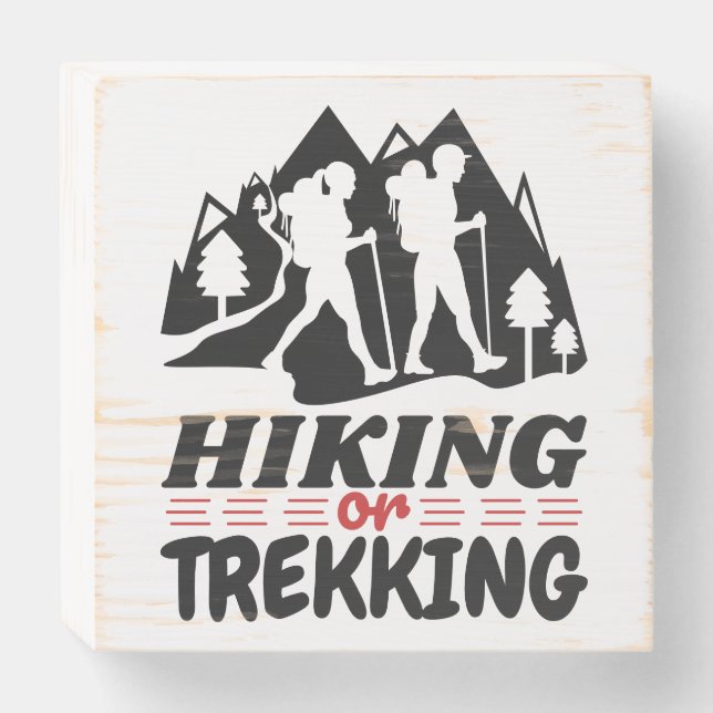 Wood Box Sign (Front Horizontal)