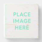 Wood Box Sign - 6" X 6"