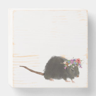 Wood box sign- "I feel pretty"