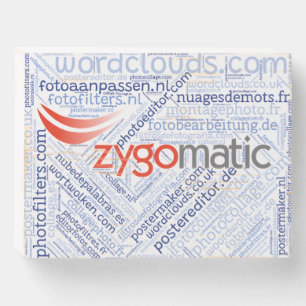 Wood Box Sign (landscape)