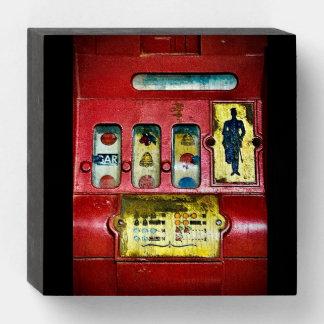 Wood Box Sign- Vintage and Retro