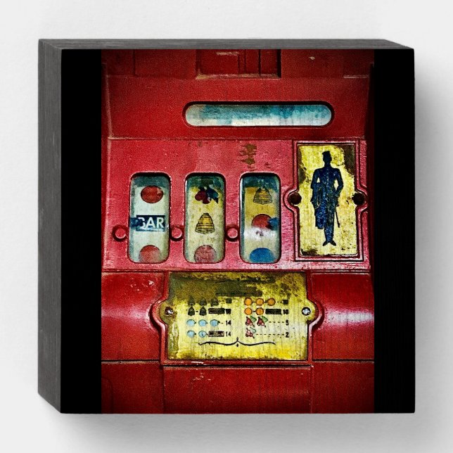 Wood Box Sign- Vintage and Retro (Front Horizontal)