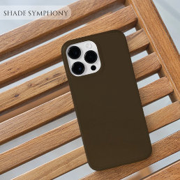 Wood Brown   - 1 of Top 25 Solid Brown Shades For Case-Mate iPhone 14 Pro Max Case