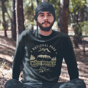 Wood Buffalo National Park Woodland View Sweatshirt