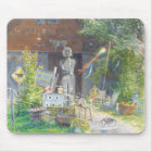 Wood Bull Antiques Mouse Pad