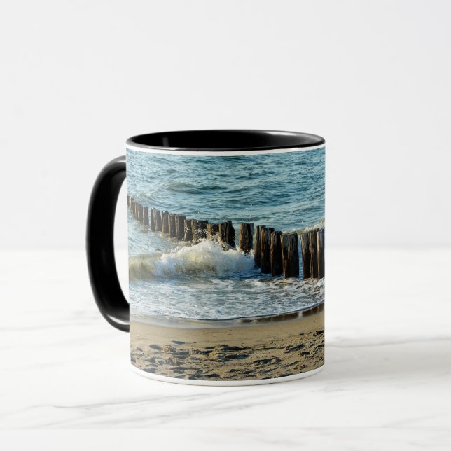 Wood bushes on the North Sea Mug (Front Left)