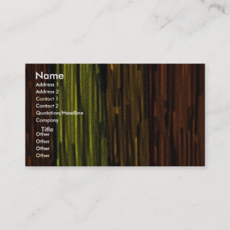 wood business card