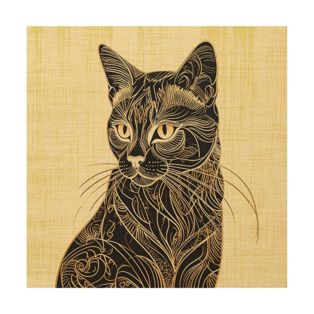 Wood Canvas Creations: Graphic Art Prints (Front)