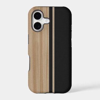 Wood & Carbon Fiber iPhone 5 Case