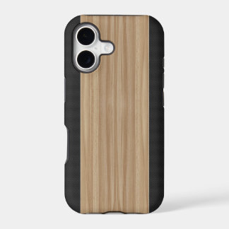 Wood & Carbon Fiber iPhone 5 Case
