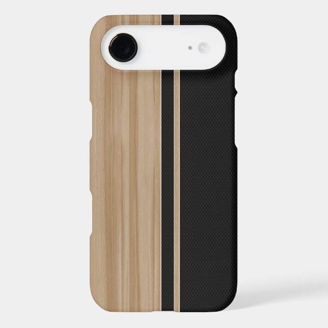 Wood & Carbon Fiber iPhone 6 case (Back)