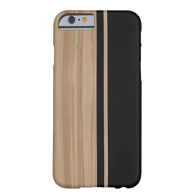 Wood & Carbon Fiber iPhone 6 case (Back)