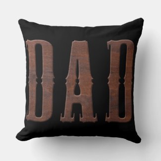 Wood Carved Letters DAD | Father's Day