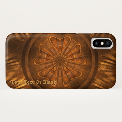 Wood Carving iPhone XS Case