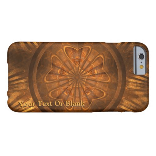Wood Carving Barely There iPhone 6 Case