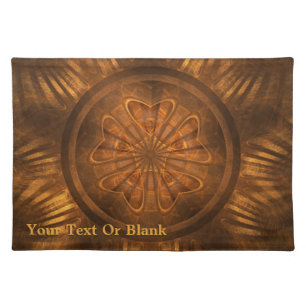 Wood Carving Placemat