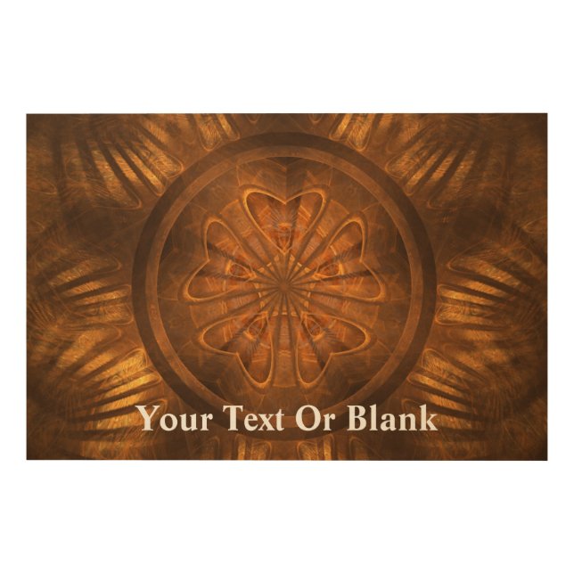 Wood Carving Wall Decor (Front)