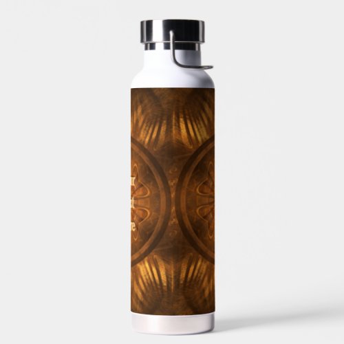 Wood Carving Water Bottle
