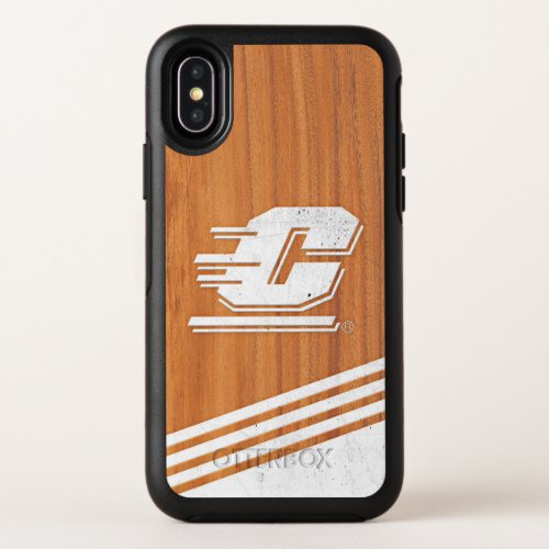 wood cement logo stripe color OtterBox symmetry iPhone x case