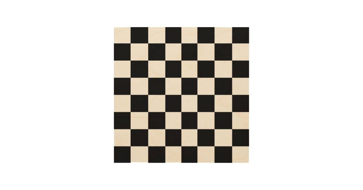 Wood Chess or Checker Board 8