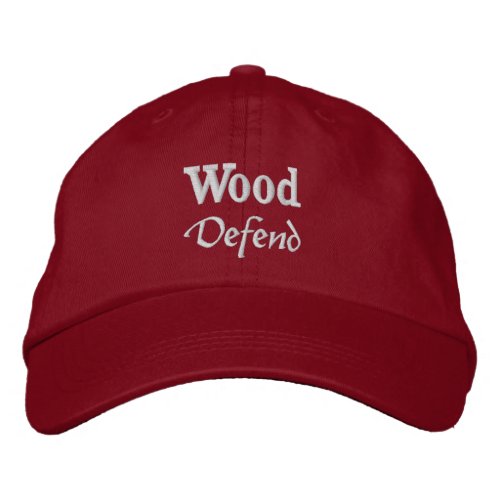 Wood Clan Motto Embroidered Hat