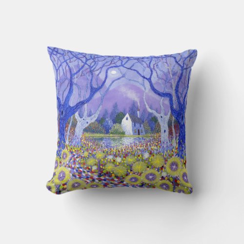 Wood Cottage 2013 Throw Pillow