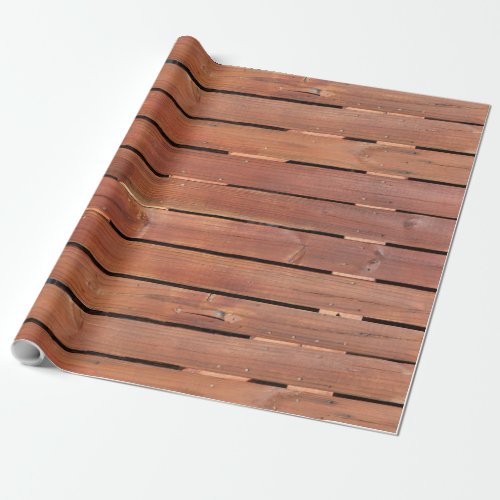 Wood crate wrapping paper