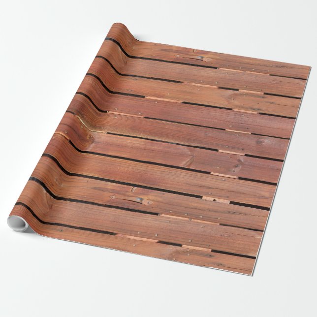 Wood crate wrapping paper (Unrolled)