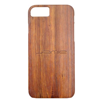 Wood Customized Iphone 7 Case Covers by In_case at Zazzle