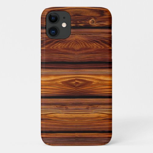 Wood Design  iPhone 11 Case