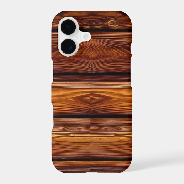 Wood Design  Iphone Case (Back)