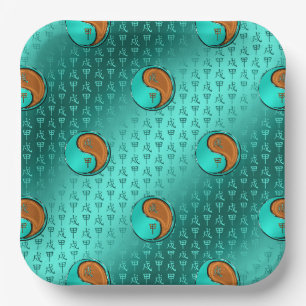 Wood Dog Paper Plates