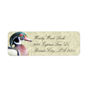 Wood Duck Address Labels