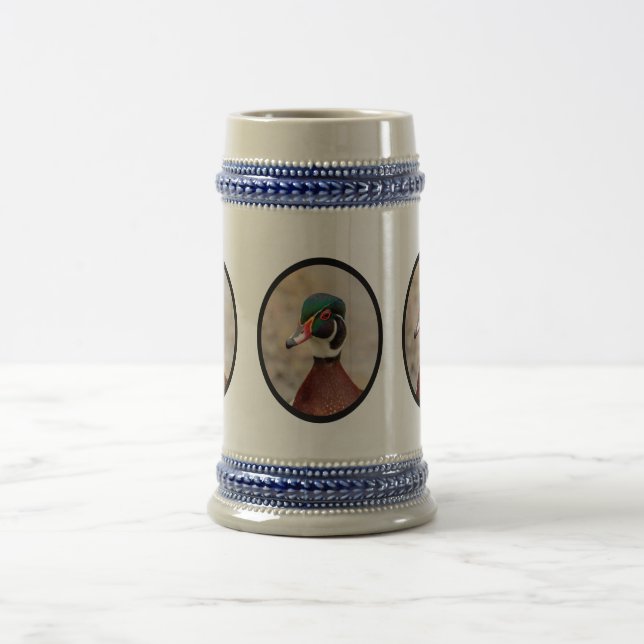 Wood Duck Beer Stein (Center)