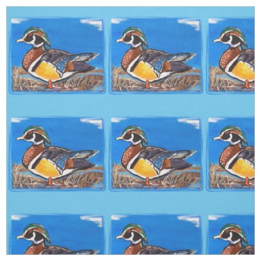 Wood Duck Fabric