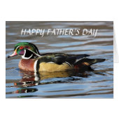 Wood Duck Father's Day (Front Horizontal)