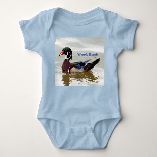 Wood Duck for Baby Baby Bodysuit (Front)