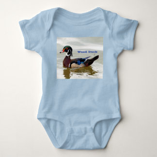 Wood Duck for Baby Bodysuit
