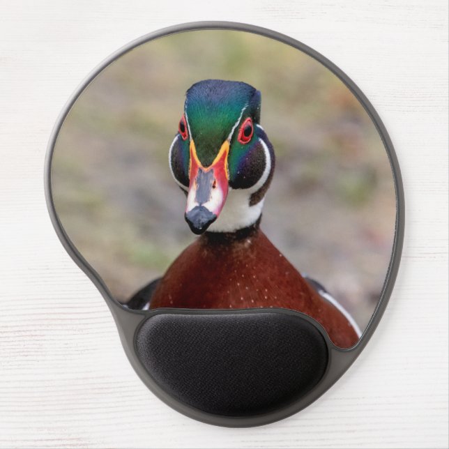 Wood Duck Gel Mouse Pad (Front)