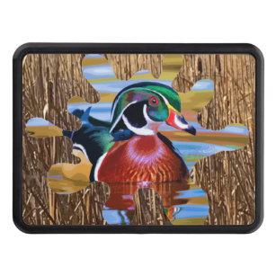 Wood Duck Hitch Cover, Duck Hunting Hitch Cover
