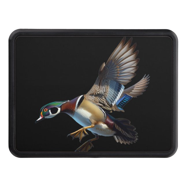 Wood Duck Hunting trailer Hitch Cover (Front)