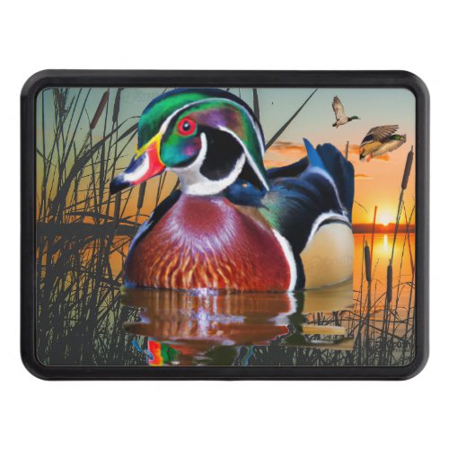 Wood Duck Hunting Trailer Hitch Cover