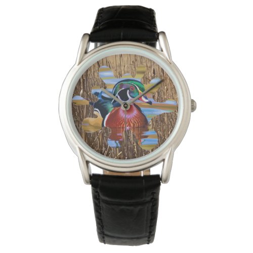 Wood Duck Hunting Watch with Crown Protector