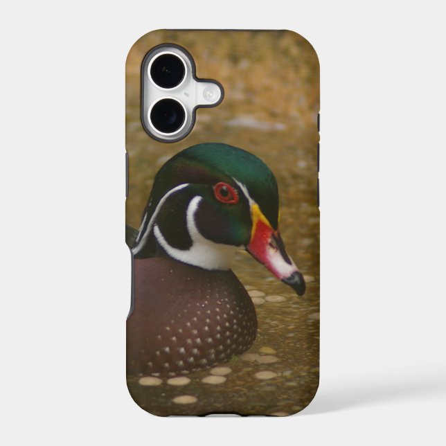 Wood Duck Iphone Case (Back)