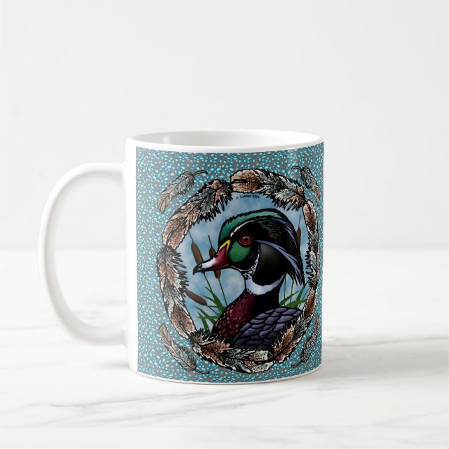 Wood Duck Mug (Left)
