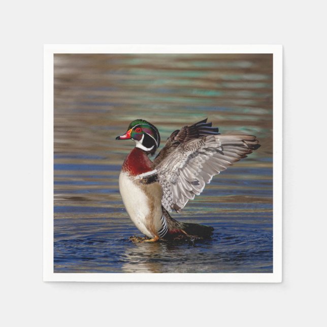Wood Duck Napkins (Front)