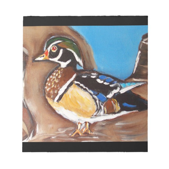 WOOD DUCK NOTEPAD (Front)