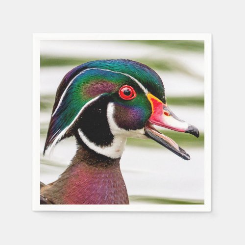 Wood Duck Paper Napkins