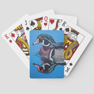 Wood Duck Poker Cards